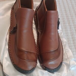 Men's Brown Leather Shoes